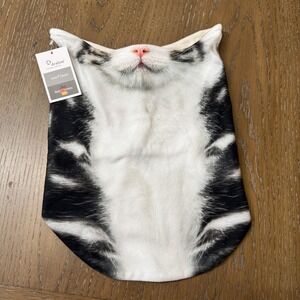 Oralon Classic Cat Face Neck Warmer Gaiter Scarf Unisex Plush Made In Germany